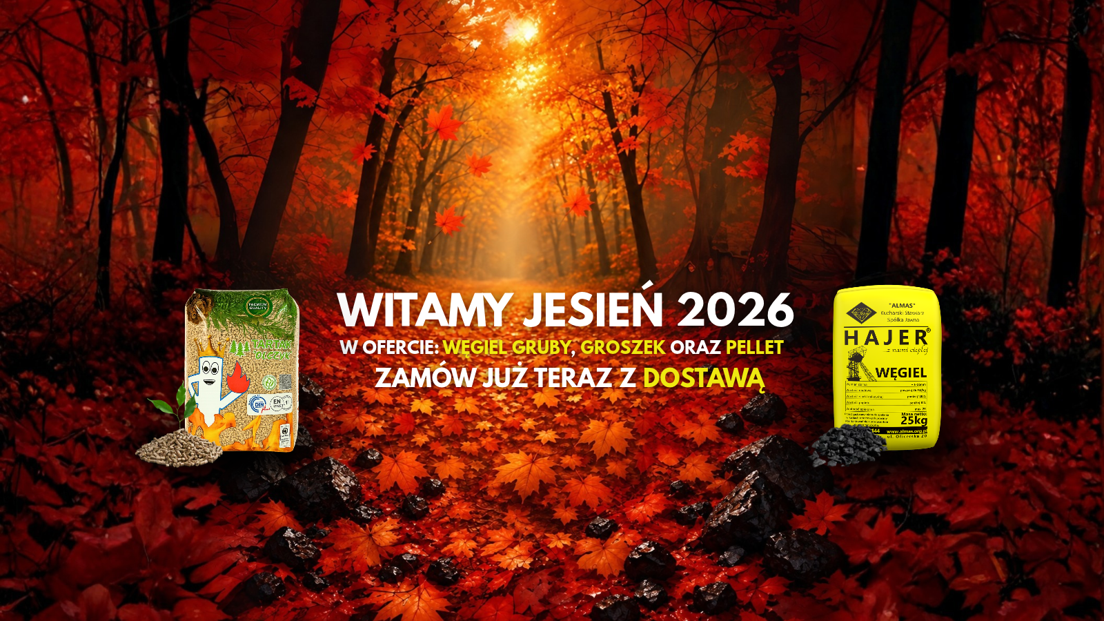 węgiel pellet jesień